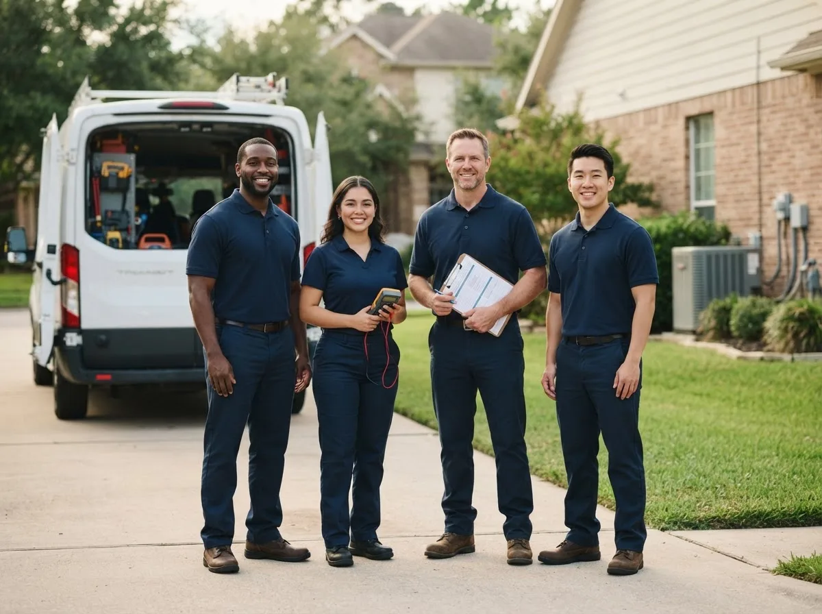 Certified HVAC technician near Brunsville, IA